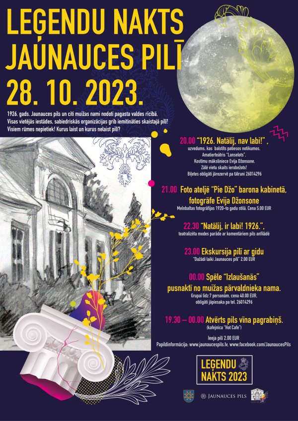 LEĢENDU NAKTS JAUNAUCES PILĪ 2023